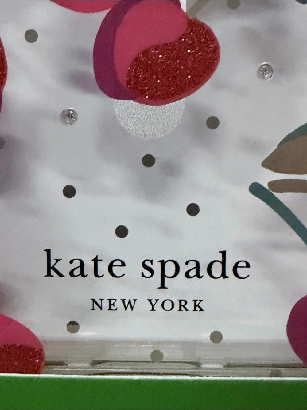 Kate Spade iPhone 17 Pro Max Cherry Protective Case